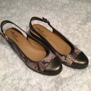 Softspots  Foot smart Taupe/ Snake print 9M